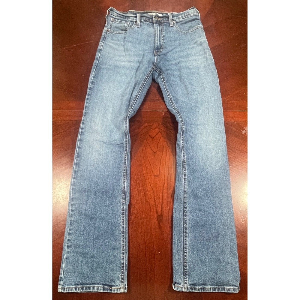 Signature Levis Gold Label Bootcut Jeans Mens 30x31.5 Medium Wash Blue Denim EUC